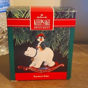 Hallmark Keepsake Ornament  - 1990 Bearback Rider